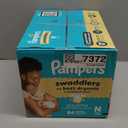 Pampers Swaddlers Diapers, Size 0 (up to 10 lbs), 84 Count, Absorbent, Keeps Baby Dry and Comfortable, Skin Safe Disposable Baby Diaper (Newborn)