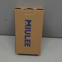 MIULEE Pack of 2 Velvet Soft Solid Christmas Decorative Lumbar Rectangle Throw Pillow Covers Cushion Case Home Decor for Sofa Couch Bedroom Car 12x20 Inch Wine Red