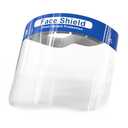 DCOPRO Protective Face Shield/All-round Protection/Protects Face from Droplets and Saliva/Clear Wide Visor/Transparent Shield for Home & Work/Elastic Strap/Reusable/FS-1