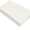 Luxshiny Lampshade Fabric Material Diy Lamp Cover Sheet Pre-Cut Flax Cloth Light Cover Material for Table Lamps and Chandeliers Home Decor