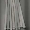 Universal Swimming Pool Cleaner Hose 40" Long Kreepy Krauly Baracuda G3 G4 Hayward Navigator Pool Vac Ultra AquaBug (8, White)