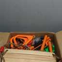 Doorway Swing for Kids & Door Pull Up Bar for Adults - Indoor Kid Swing with 4pcs Accessories - Multi-Function Doorway Gym for Family Fitness & Play (Orange)