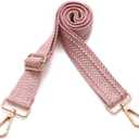 S-Jacorry Purse Strap Replacement Crossbody Wide Shoulder Strap Adjustable Canvas Straps Handbag Strap Replacement Belts