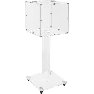 Suggestion Box with Stand, 14" Acrylic Locking Ballot Box