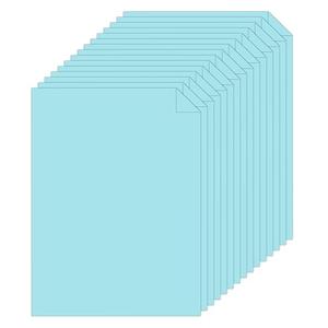 Silunkia 28 Sheets Light Blue Cardstock 8.5 x 11 Scrapbook Paper, 250gsm/92lb CHristmas Card Stock for School Crafting, DIY Cards, Wedding Invitations, Certificates(2pcs)