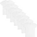 Fruit of The Loom Boys' Eversoft Cotton Undershirts, T Shirts & Tank Tops (6PCS, White, S)