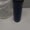 Contigo Ashland 2.0 LeakProof Water Bottle with Lid Lock and Angled Straw, Dishwasher Safe, Interchangeable Lid, 24oz, Blueberry