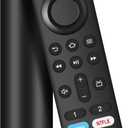Replacement Voice Remote Control Compatible with Fire Smart TV Stick(2nd Gen/3rd Gen/Lite/4K Max/Cube), TV Stick 4K(1st/2nd Gen), Smart TVs 3rd Gen, for Hisense/TCL Smart TV, N0t for Samsung-TVs