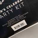 Seasonal Celebrations New Years Eve Black Paper Party Accessory Kit