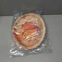 50 PCS Thanksgiving Paper Plates Large 9" X 11" Woodgrain Pumpkins Oval Plates Maple Leaf Napkins Disposable Autumn Dinnerware for Harvest Thanksgiving Party Decorations