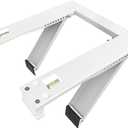 Qualward Air Conditioner Bracket Window AC Support Brackets - Heavy Duty with 2 Arms, Up to 180 lbs for 12000 to 24000 BTU AC Units