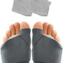 Orthopedic Metatarsal Pads, Foot Pads for Ball Pain Relief, Ball of Foot Cushion with Gel Pad for Women and Men, Morton's Neuroma, Metatarsalgia Support (Gray/Large/1pc)
