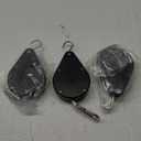 Upgraded Retractable Plant Hanger, Plant Pulleys for Hanging Plants, Easy to Raise and Lower, Auto Lock, Heavy Duty, Adjustable Hook for Garden Baskets Pots, Birds Feeder,(3Pcs,Black)