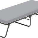 Cot Sheets 25" x 70", Cot Size Mattress Sheet Fit for Coleman ComfortSmart Camping Cot, Super Soft and Breathable Microfiber Cover, Bottom Sheet, Gray
