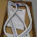 Upgraded WR24X10228 Freezer Door Gasket Compatible with GE Refrigerator Door Gasket Replacement WR78X10335 WR78X10407 WR78X10471 Freezer Door Seal For Hotpoint Fridge Door Gasket Seal Replacement