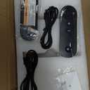 KDG Cordless Wall Sconces Set of 2, Wireless 5200mAh Rechargeable Battery Operated LED Wall Lamps with Remote, 360 Rotate Lightings for Wall Painting, Bedroom, Hallway, Night Light 31.5 inch (Gold)