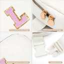 Birthday Gifts for 4 5 6 7 8 9 10 11 12 13 Year Old Girls,Gifts for Teens Kids Daughter Sister Her,Two Way Zipper Crossbody Bag Fanny Pack Belt Bag Cute Trendy Stuff - Cream,L