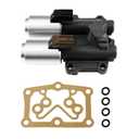28260-RPC-004 Transmission Dual Linear Shift Solenoid with Gasket Compatible with 2006-2011 Honda Civic 2007 2008 Honda Fit 28260RPC004