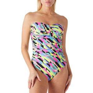 RELLECIGA Women's Strapless One Piece Swimsuit (XX-Large)