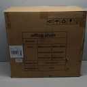 Office Chair, Ergonomic Desk Chairs 330LBS Capacity High Back Mesh Computer Chair with Flip-up Armrests, Comfy Work Chair with Adjustable Lumbar Support, Rolling Chair (25 inches x 20.5 inches x 40 inches, Black)