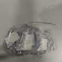 Fovths 3 Pieces Christmas Picture Frame Ornaments Family Photo Hanging Ornament Christmas Tree Ornaments Decor Xmas Gift Pendant with Photo Frame Insert (Snowflake)