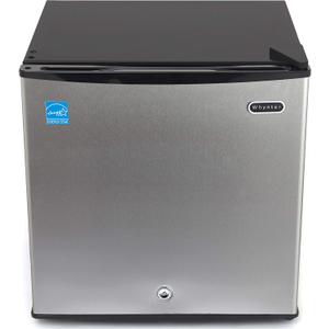 Whynter CUF-112SS Mini, Energy Star Rated Small Upright Freezer with Lock, Stainless Steel -1.1 Cubic Feet