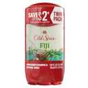 Old Spice Dry Feel Antiperspirant Deodorant for Men, 24/7 Sweat & Odor Protection, Gentle on Skin with Skin Conditioners, Dry Feel Stick, Fiji with Palm Tree + Coconut Scent, 2.6 oz (Pack of 2)