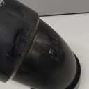 NIBCO Fig No U5806, 4 in. ABS DWV 45 Degree Elbow Hub, Solvent Weld