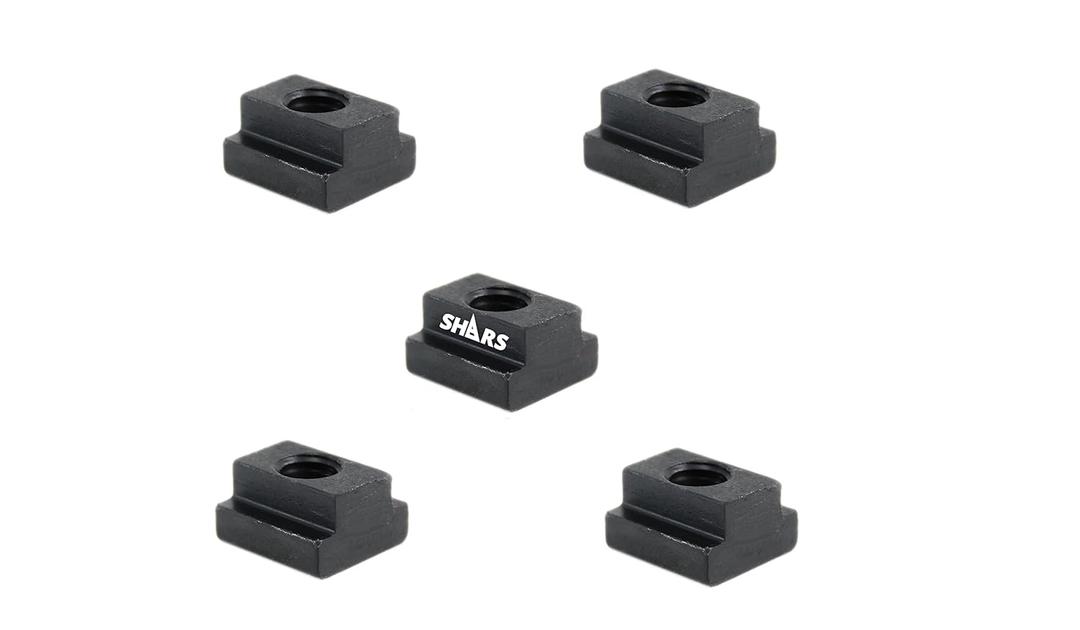 Shars 9/16" T-Slots Nut, 1/2"-13 Thread 5 pcs/Pack 202-4817 (5) ![