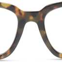Peepers by PeeperSpecs Women's to The Max Soft Square Progressive Blue Light Blocking Glasses, Tortoise, 2.00 + 2