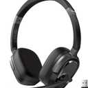 TECKNET Wireless Headset with Mic for Work, V6.0 Bluetooth Headset with AI Noise-Cancelling Microphone & USB-A Dongle, 50H Playtime & Mute, On-Ear Headphones for PC, Laptop, Phone, Office & Trucker