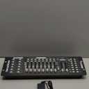 192 DMX Controller Use for Editing Program of Stage Lighting,DMX 512 DJ Controller Stage Light Controller Panel DMX Console for Party Music Show Christmas and Halloween (Black (1 Pack))