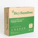 Natural Brown Bamboo Toilet Paper 3-Ply, 36 Rolls (4 Packs of 9) 360 Sheets/Roll (4 Packs, 36 Total Rolls), Soft & Strong, Tree-Free, Plastic-Free, Septic Safe, Non-Toxic, FSC Certified