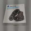 Yaktrax Diamond Grip - Full-Foot Traction on Ice, Snow, & Multi-Terrain Surfaces - Swiveling Diamond Bead Grip Points - Cold-Resistant Easy On/Off Elastic Upper Band