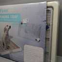 Smart Paws Large 76X62CM Pet Training Tray,Pet Training Pads Holder,Pet Toilet (Grey)