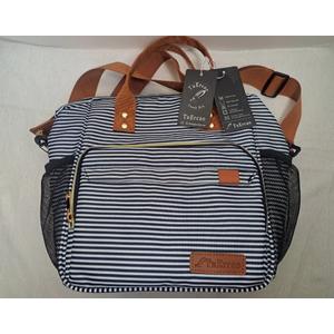 TuErCao Lunch Bag Women Insulated Lunch Box for Work Leakproof Soft Cooler for Picnic Travel Road Trips, Loncheras para Mujer Adult, Stripes (Large, A4: Black White Stripes)