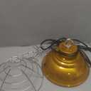 WISMOIER Chicken Heat Lamp Carbon Fiber Tube Brooder Heater Lamps for Chicks,Adjustable 2 Temperature Hanging Chicken Warmer for Livestock Dog Kennel,Cat House,Round 175W/350W