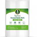 Syntus Vacuum Sealer Bags, 1 Roll 8" x 50' Commercial Grade Bag Rolls, BPA Free Food Vac Bags for Storage, Meal Prep or Sous Vide