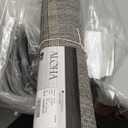 Bordered Outdoor Rug 5x7 Washable Outside Carpet for Indoor Patio Porch Waterproof Easy Cleaning Non Shedding Area Rugs Navy 5 x 7