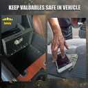 JIKE Console Safe for Toyota Sequoia/Tundra 2023-2026 | Electronic Vehicle Safe Designed for Fast Access, Secure Storage and Everyday Protection.