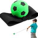 3 x 63mm Green Wrist Return Ball -Sports Wrist Balls On A String Rubber Rebound Bouncy Wristband Balls- Adjustable Bounce Back Ball with String Finger Exercise Toy Activity