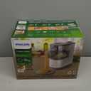 Philips Kitchen Appliances Compact Pasta and Noodle Maker, Viva Collection, Comes with 3 Default Classic Pasta Shaping Discs, Fully Automatic, Recipe Book, Small, White (HR2370/05)