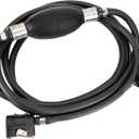 8MM Outboard Fuel Line Hose for Yamaha Boat Motor 5/16 Inch with Connector and Primer Bulb 6.5 FT Replace 6Y1-24306-55 61J-24306-04