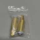 MECCANIXITY Sloped Ceiling Adapter 180 Degree Swivel M10 Thread, for Chandelier Ceiling Pendant Light, Gold Tone Pack of 2