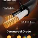 Brightown Outdoor String Lights, 50FT 15 Bulbs Shatterproof Patio Lights, IP65 Waterproof Dimmable Hanging Connectable LED Outdoor Lights for Backyard, Bistro, Porch, Deck, Balcony