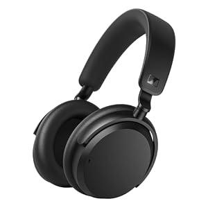 Sennheiser ACCENTUM Wireless Over-Ear Headphones, 50hr Battery, ANC, Black