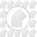 20Pack 1" 45 Degree PVC Elbow Pipe Fitting Connector (Socket x Socket) Furniture Build Grade SCH40 1 Inch 45 Degree Elbow PVC Corner Adapter for Home Sewer Plumbing Water Line