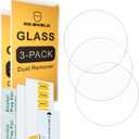 4 x Mr.Shield Screen Protector compatible with SAMSUNG Galaxy Watch 7 [40mm] [Tempered Glass] [3-Pack] [Japan Glass with 9H Hardness]