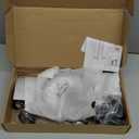 NearMoon 5 Pieces Bathroom Hardware Set SUS304 Thicken Stainless Steel-Towel Rack Kit Include 24" Towel Rod + Bath Towel Ring + Toilet Paper Holder + Robe Towel Hooks Bath Accessories (Matte Black)