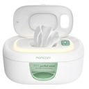 Momcozy Baby Wipe Warmer, Innovative Spring Design, Large Capacity Wipes Dispenser, Fast and Even Heating, 4 Modes of Temperature Heating Control, Diaper Wipe Warmer with Night Light